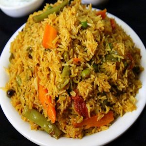Vegetarian Biryani, Rana Catering, Order Online, Indian food, Surrey, BC