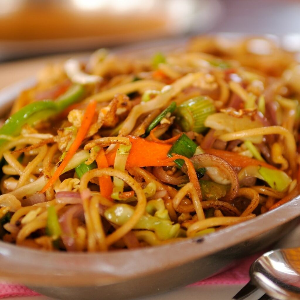 Chicken Hakka Noodles rana catering